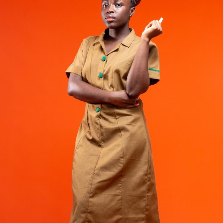 Nurse's Uniform (Brown)