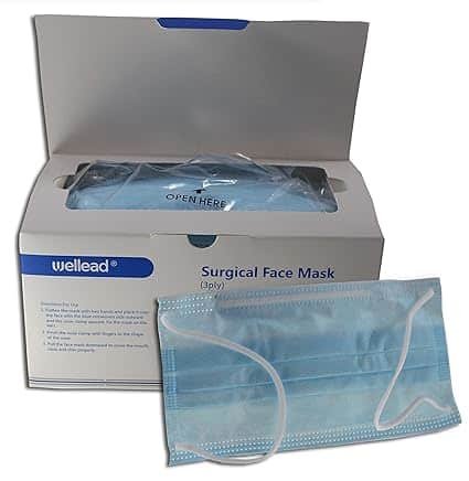 Disposable Surgical Face Masks (Box of 50)
